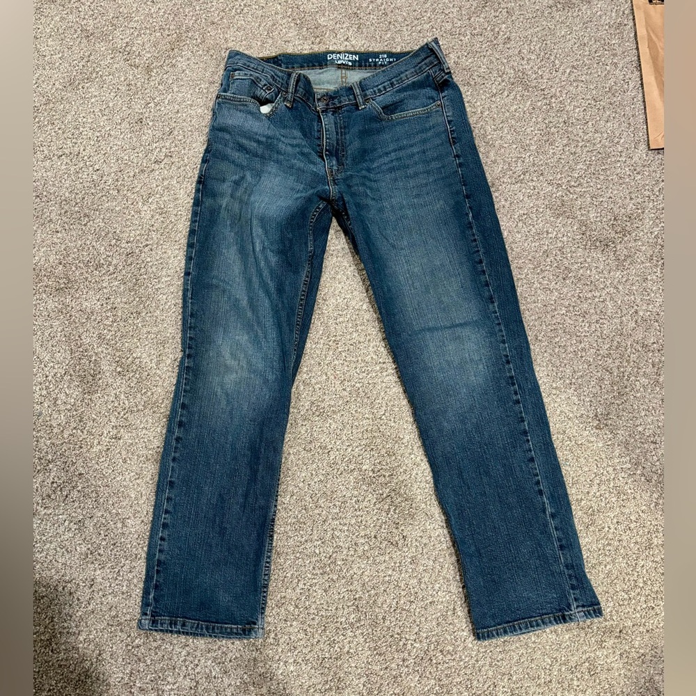 DENIZEN from Levi’s Dark Wash 218 Straight Fit Jeans